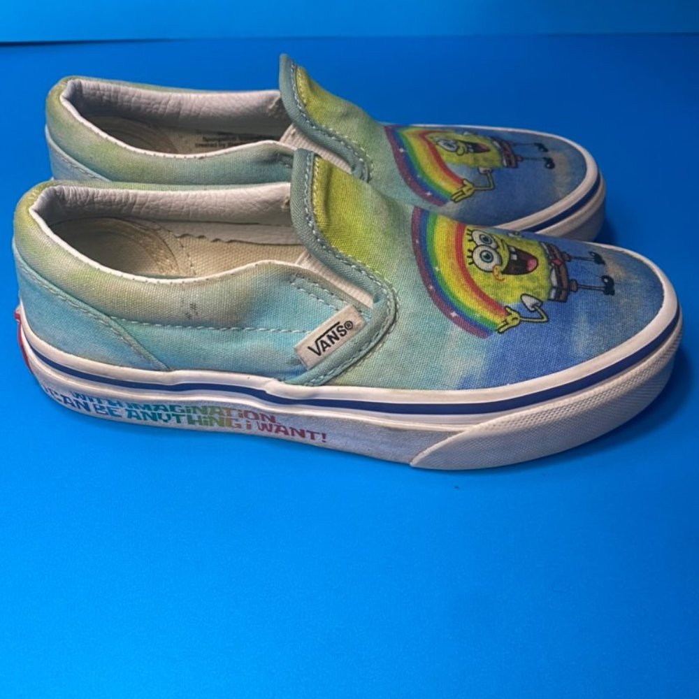 Vans spongebob edition back to school size 13.0 Kids